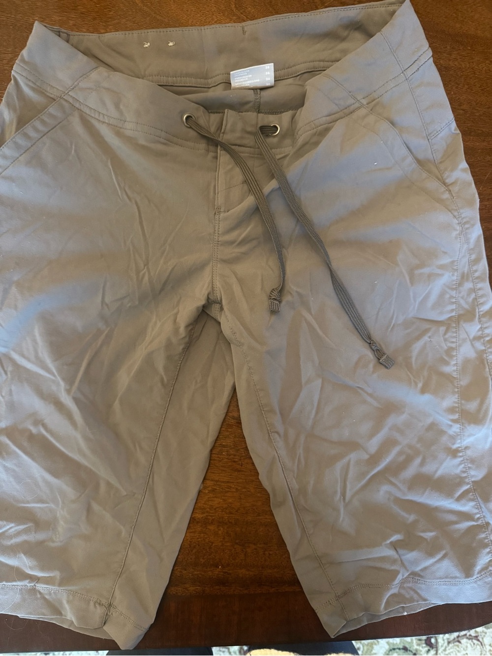 Women’s  Grey Columbus Bermuda Shorts